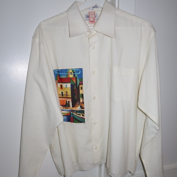 Soi Studio Reworked Button Up Shirt - Picture 1 of 1